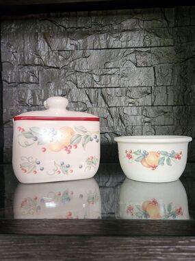 Corelle Abundance 7oz Bowl And Matching Napkin Holder